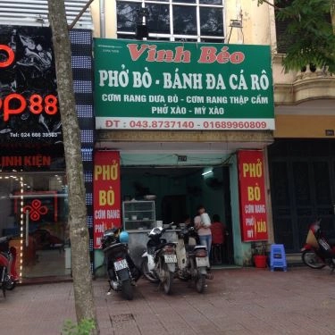 Tổng hợp- Quán Ăn Vinh Béo - Phở Bò & Bánh Đa Cá Rô