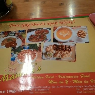 Tổng hợp- Nhà Hàng Chef Mamma’s - Ẩm Thực Việt Ý