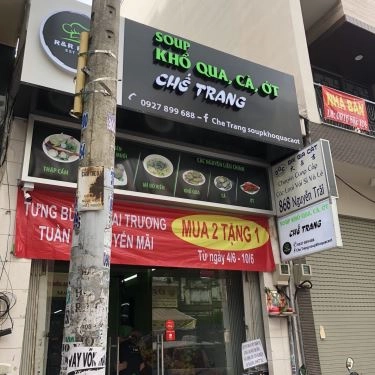 Thực đơn- Quán Ăn Chế Trang - Soup Khổ Qua, Cà & Ớt - Nguyễn Trãi