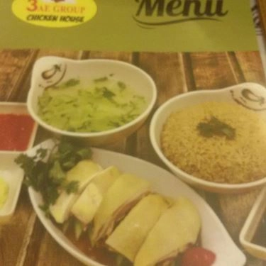 Thực đơn- Quán Ăn Chicken House - Cơm Gà Singapore