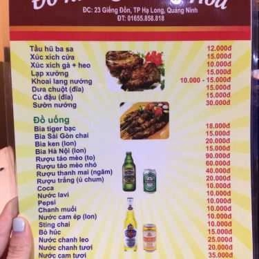 Thực đơn- Chicken House - Giếng Đồn