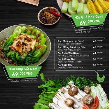 Thực đơn- Quán Ăn Chicken Way - Cơm Gà Hải Nam - Trung Hòa