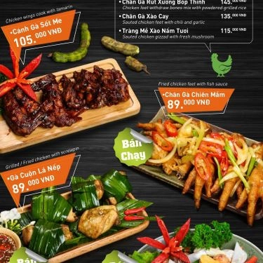 Thực đơn- Quán Ăn Chicken Way - Cơm Gà Hải Nam - Trung Hòa