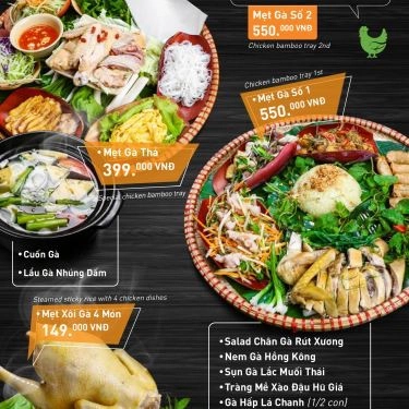 Thực đơn- Quán Ăn Chicken Way - Cơm Gà Hải Nam - Trung Hòa