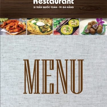 Thực đơn- Nhà Hàng Chiêm Restaurant - Cơm Gà Hội An & Gà Rang Muối