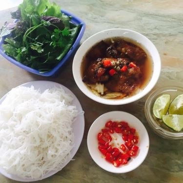 Món ăn- Quán Ăn Chiến Thắng - Bún Chả & Bún Miến Ngan