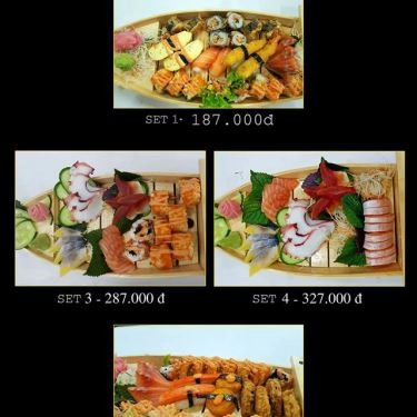 Thực đơn- Quán Ăn Chiki Sushi