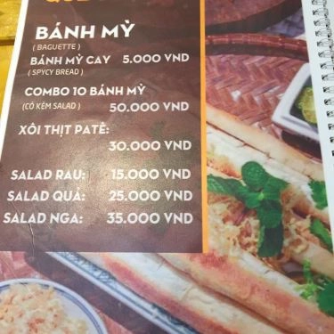 Thực đơn- Quán Ăn Chợ Đổ Quê Tôi - Ẩm Thực Hải Phòng