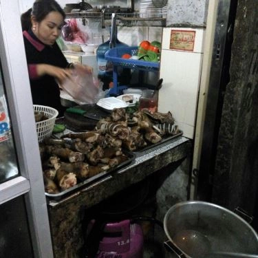 Món ăn- Quán Ăn Chó Thui Rơm 3 - Trung Kính
