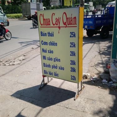 Thực đơn- Quán Ăn Chua Cay Quán - Bún Thái Hải Sản