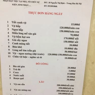 Tổng hợp- Quán Ăn Chuyên Ngan Vịt & Gà