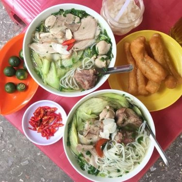 Món ăn- Quán Ăn Cô Hoa - Bún Mọc & Bún Sườn