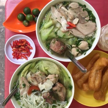Món ăn- Quán Ăn Cô Hoa - Bún Mọc & Bún Sườn
