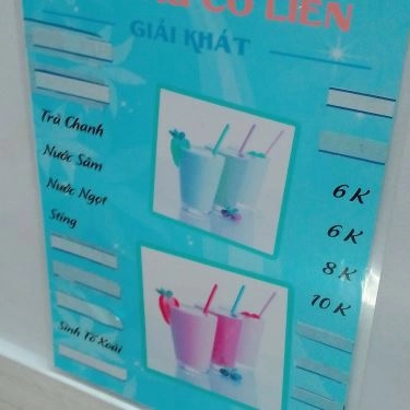 Thực đơn- Quán Ăn Cô Liên - Phá Lấu Bò & Gỏi Đu Đủ