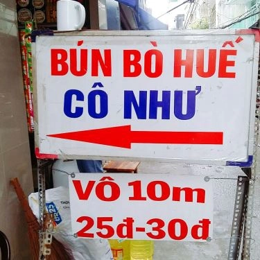 Tổng hợp- Quán Ăn Cô Như - Bún Bò Huế