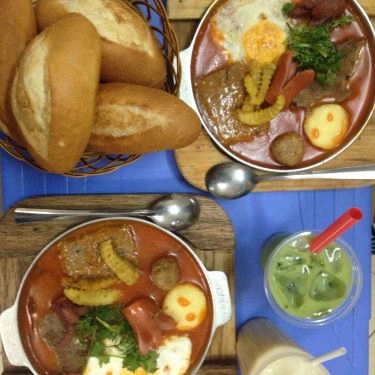 Món ăn- Quán Ăn Cô Phương Béo - Bánh Mì Chảo, Bánh Mì Sốt Vang