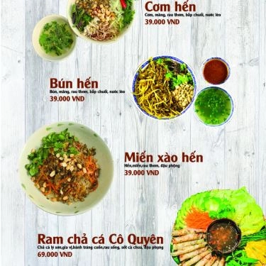 Tổng hợp- Quán Ăn Cô Quyên Xứ Quảng - Các Món Quảng