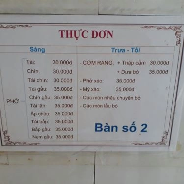 Tổng hợp- Quán Ăn Cồ Sơn - Phở Bò Trung Tự
