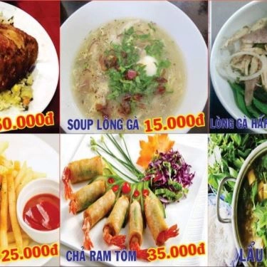 Thực đơn- Quán Ăn Cô Vân - Cơm Gà Quay Lu