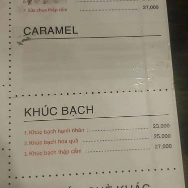 Thực đơn- Quán Ăn CoCo 9 - Bánh Canh Ghẹ