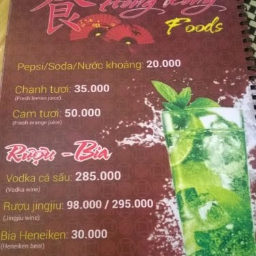 Thực đơn- Quán Ăn Cocomi - Cơm Niêu & Lẩu Hồng Kông