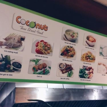 Thực đơn- Quán Ăn Coconut - Ẩm Thực Thái Lan