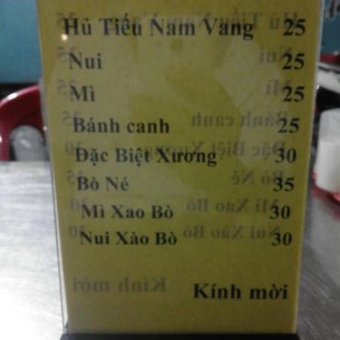 Thực đơn- Quán Ăn Cơm 82