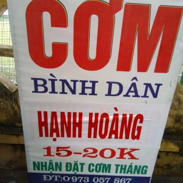 Tổng hợp- Quán Ăn Cơm Bình Dân Hạnh Hoàng