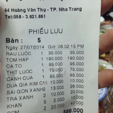 Tổng hợp- Quán Ăn Cơm Bình Minh