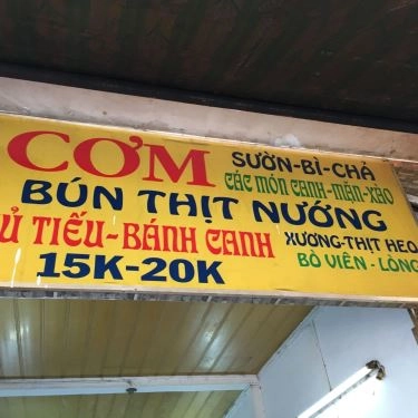 Thực đơn- Quán Ăn Cô Hải - Cơm Tấm, Bún Thịt Nướng & Hủ Tiếu