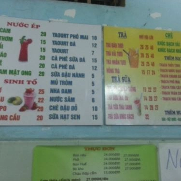 Thực đơn- Quán Ăn Cơm Chay 27