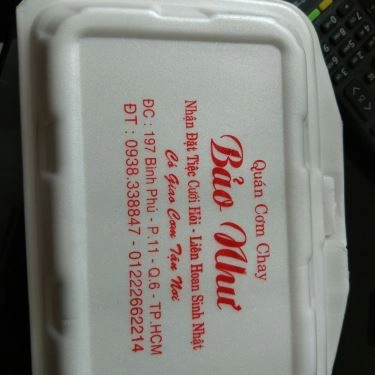 Món ăn- Quán Ăn Bảo Như - Cơm Chay