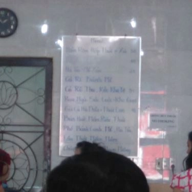 Thực đơn- Quán Ăn Cơm Chay Diệu Giác
