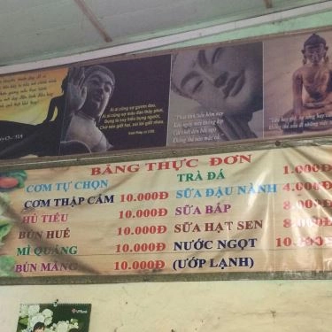 Thực đơn- Quán Ăn Quán Chay Diệu Vy