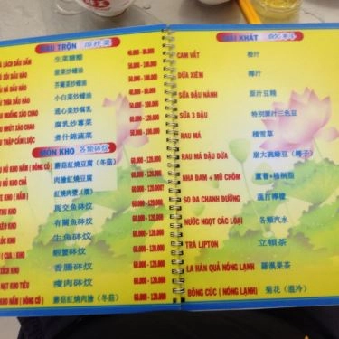Thực đơn- Quán Ăn Cơm Chay Giác Nguyên