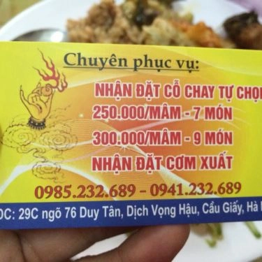 Tổng hợp- Quán Ăn Cơm Chay Phước Hậu - Duy Tân