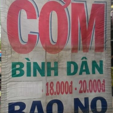 Thực đơn- Quán Ăn Quán Cơm Cô Tám