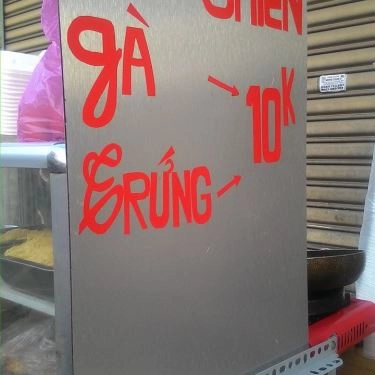 Thực đơn- Quán Ăn Cơm Chiên Gà