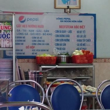 Thực đơn- Quán Ăn Cơm Gà Hai Chùa