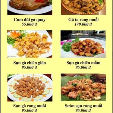 Thực đơn- Quán Ăn Cơm Gà Hải Nam - Bún Đậu Mơ