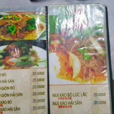 Thực đơn- Quán Ăn Quán Cơm Gà Hoàng Ký