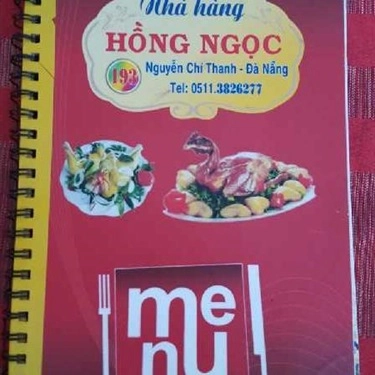 Thực đơn- Quán Ăn Cơm Gà Hồng Ngọc