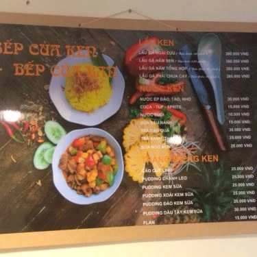 Thực đơn- Quán Ăn Cơm Gà Ken - Hòa Mã