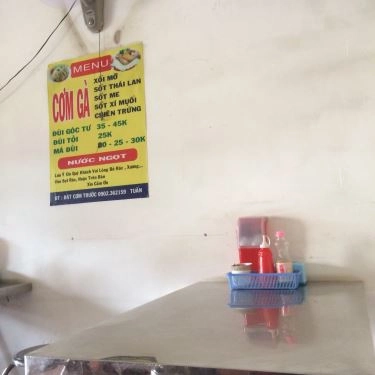 Thực đơn- Quán Ăn Cơm Gà Tuấn Mập