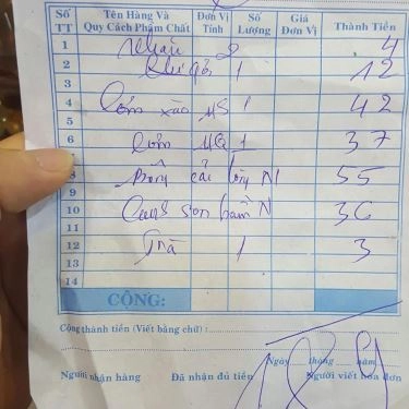 Thực đơn- Quán Ăn Cơm Gà Hải Nam & Xối Mỡ - Cao Thắng