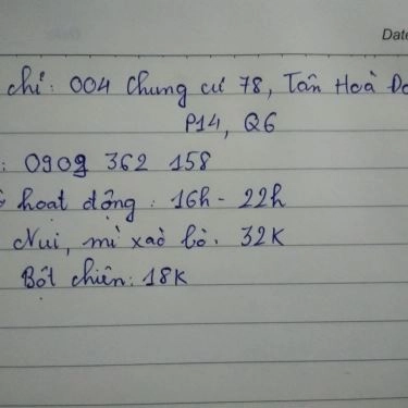 Tổng hợp- Quán Ăn Cơm Gà Xối Mỡ - Chung Cư 78