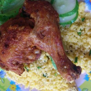 Món ăn- Quán Ăn Cơm Gà Xối Mỡ Huệ Bình - Bình Phú