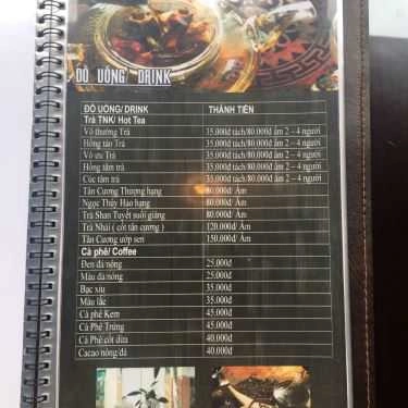 Thực đơn- Cơm Niêu & Trà Việt
