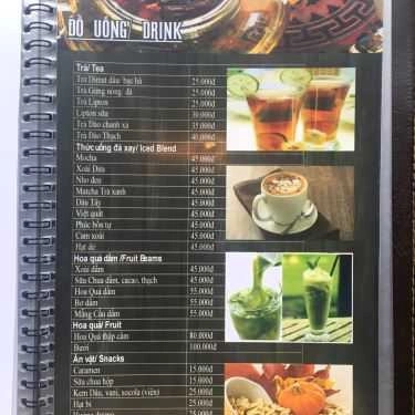 Thực đơn- Cơm Niêu & Trà Việt