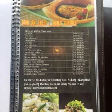 Thực đơn- Cơm Niêu & Trà Việt